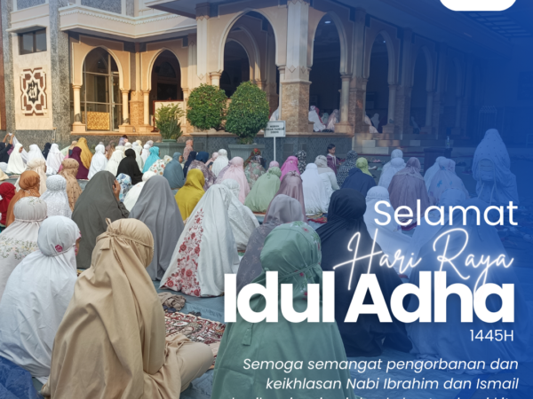 Masjid Daarul Muttaqin Tlogosari Semarang Merayakan Idul Adha 1445H