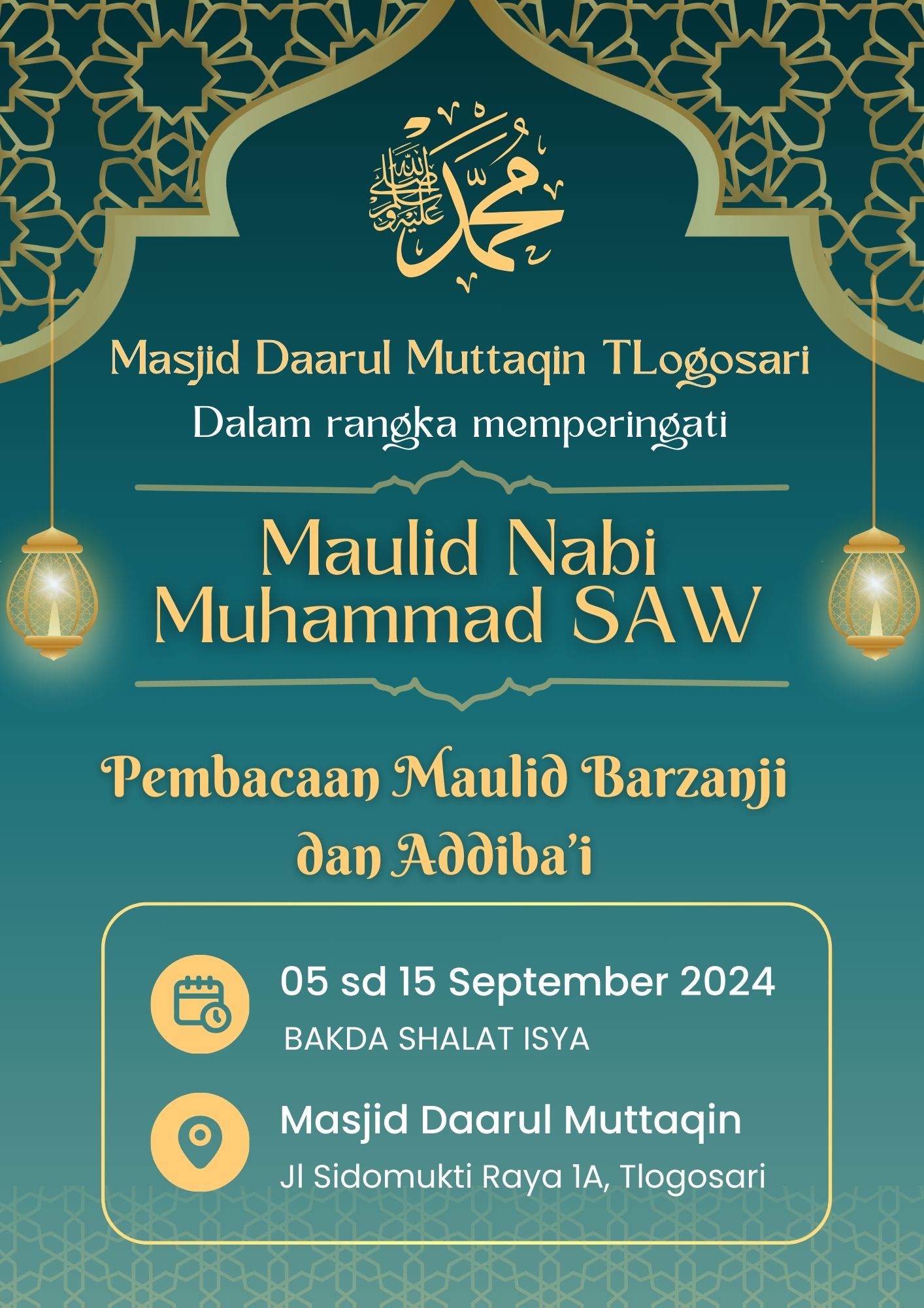 Maulid Nabi Muhammad saw Maulid Nabi Muhammad saw