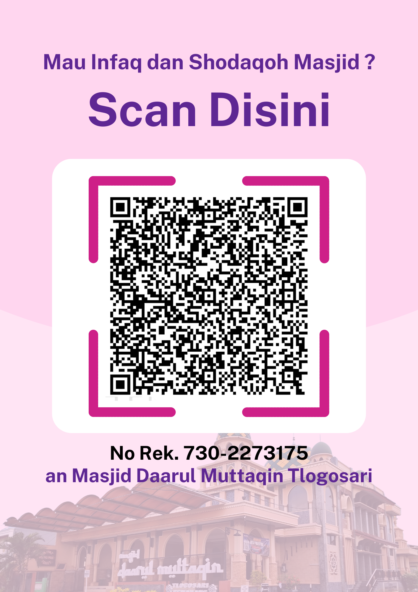 QRIS masjid Daarul Muttaqin Tlogosari QRIS masjid Daarul Muttaqin Tlogosari