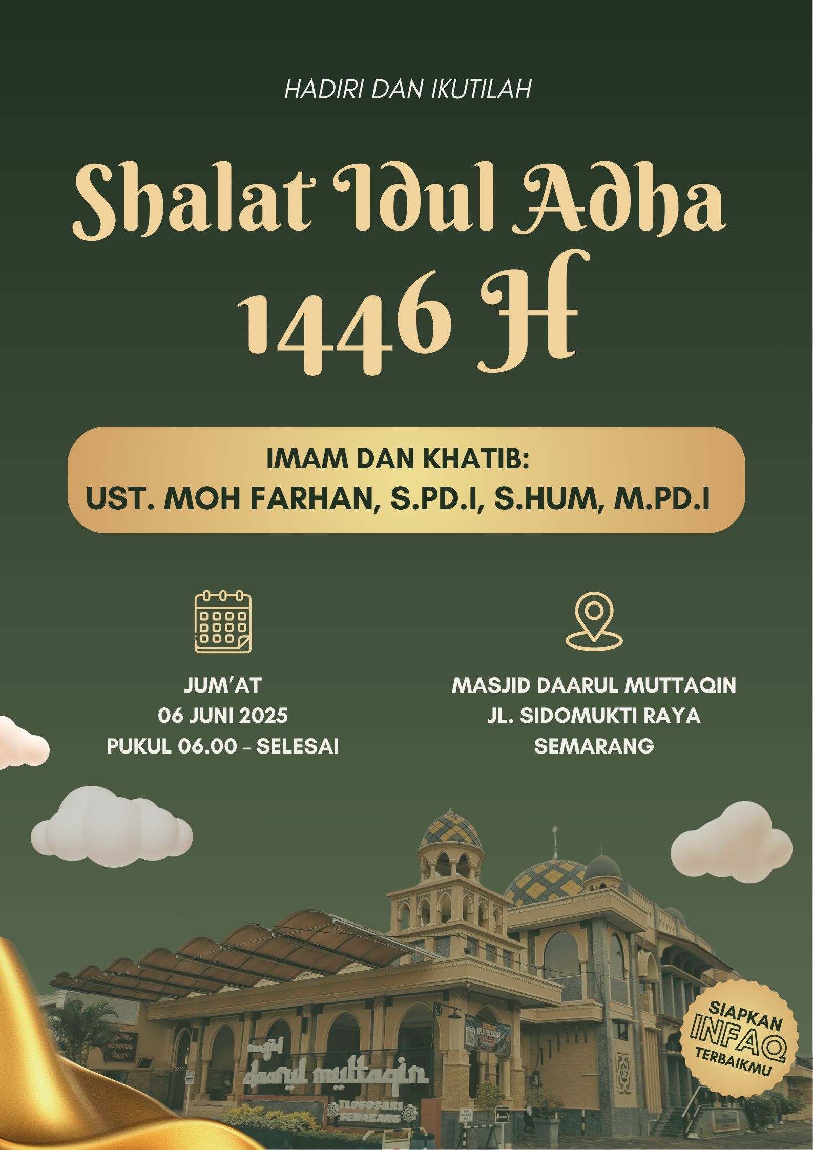 Shalat Idul Adha 1446 H
