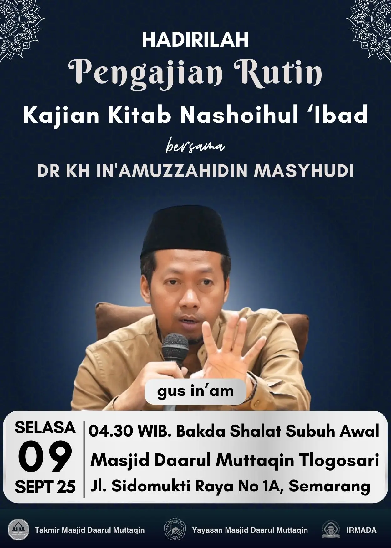 kajian kitab Nashoihul 'Ibad