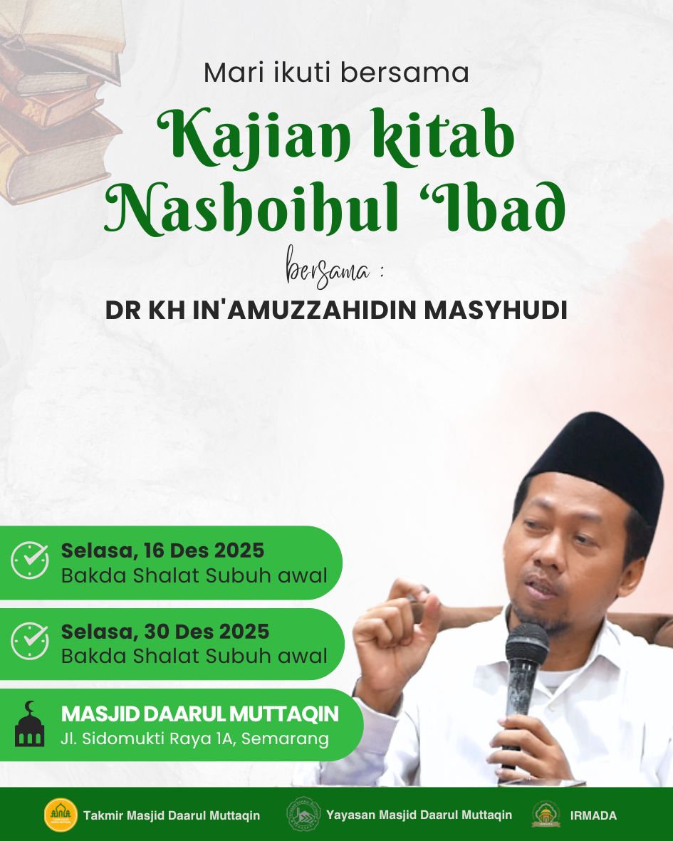 Kajian Kitab Nashoihul 'Ibad