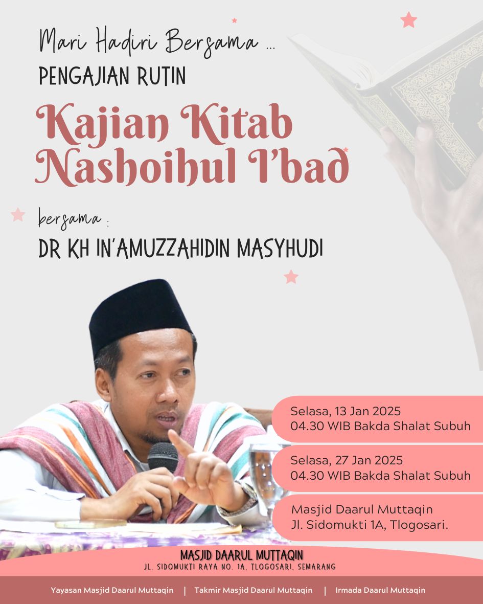 ngaji kitab nashoihul 'ibad